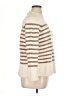 Tuckernuck Stripes Tan Turtleneck Sweater Size M - photo 4