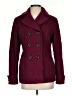 St. John's Bay Burgundy Wool Coat Size S - photo 1