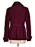 St. John's Bay Burgundy Wool Coat Size S - photo 2