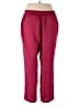 Roaman's 100% Polyester Solid Red Casual Pants Size 18 W - photo 2