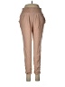 Mango 100% Viscose Solid Tan Casual Pants Size 6 - photo 1