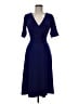 DM Donna Morgan Blue Cocktail Dress Size 6 - photo 1