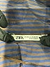 Zara Stripes Gray Long Sleeve Button-Down Shirt Size XS - photo 7