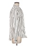 Dylan Stripes Ivory Long Sleeve Blouse Size M - photo 4