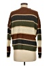 Shein Stripes Brown Pullover Sweater Size 6 - photo 2