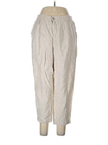 Madewell Linen-Blend Track Trousers (view 1)