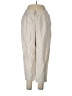 Madewell Ivory Linen Pants Size L - photo 1