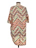 Lularoe Print Orange Casual Dress Size S - photo 2