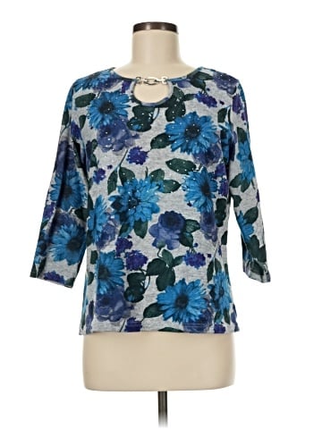 Cathy Daniels 3/4 Sleeve Blouse (view 1)