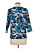 Cathy Daniels Blue 3/4 Sleeve Blouse Size M - photo 2