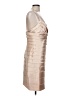 BCBGMAXAZRIA 100% Polyester Tan Cocktail Dress Size 12 - photo 4