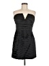 Ramy Brook 100% Polyester Solid Black Cocktail Dress Size 6 - photo 1