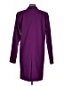 Helmut Lang 100% Wool Purple Wool Coat Size 0 - photo 2