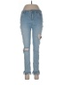 Free People Hearts Blue Jeans Size 30 waist - photo 1