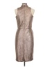 Cachet Metallic Silver Cocktail Dress Size 6 - photo 2