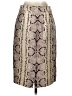 J.Crew Animal Print Brown Wool Skirt Size 0 - photo 2