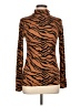 River Island Brown Long Sleeve Turtleneck Size 10 - photo 1