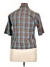 Assorted Brands Plaid Teal Short Sleeve Button-Down Shirt Size XL (estimated) - photo 2