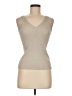 Melanie Lyne Tan Sleeveless Top Size M - photo 1