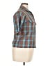 Assorted Brands Plaid Teal Short Sleeve Button-Down Shirt Size XL (estimated) - photo 4