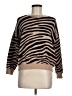 JOA Animal Print Brown Pullover Sweater Size M - photo 1