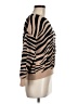 JOA Animal Print Brown Pullover Sweater Size M - photo 4