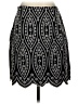 Ann Taylor LOFT Paisley Black Formal Skirt Size 2 - photo 2