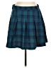 Divided by H&M Plaid Blue Casual Skirt Size 10 - photo 2