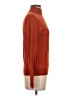 Massimo Dutti 100% Wool Orange Wool Pullover Sweater Size S - photo 4