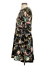 Ann Taylor LOFT Paisley Black Casual Dress Size 2 - photo 5