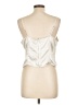 Open Edit 100% Polyester Ivory Sleeveless Blouse Size L - photo 2
