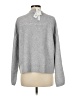 Sanctuary Solid Gray Pullover Sweater Size M - photo 2