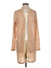 Very J 100% Polyester Gold Tan Cardigan Size S - photo 1