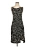 Shein 100% Polyester Polka Dots Black Cocktail Dress Size 4 - photo 1