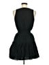 Universal Thread 100% Cotton Solid Black Casual Dress Size M - photo 2