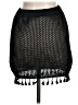 Shein 100% Polyester Black Casual Skirt Size 6 - photo 2