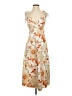 Shein 100% Polyester Floral Ivory Cocktail Dress Size 4 - photo 1