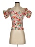 Zara Pink Short Sleeve Blouse Size XS - photo 1
