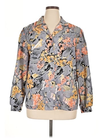 Joanna Long Sleeve Blouse (view 1)