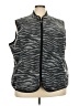 Susan Graver 100% Polyester Gray Vest Size 3X - photo 1