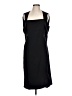 Zero + Maria Cornejo Solid Black Cocktail Dress Size 10 - photo 1