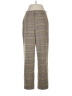 Lands' End Plaid Brown Casual Pants Size 8 - photo 1