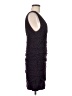 BCBGeneration Tweed Purple Cocktail Dress Size M - photo 4