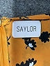 Saylor Animal Print Yellow Jumpsuit Size M (estimated) - photo 4