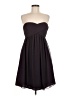 Bill Levkoff 100% Polyester Solid Black Cocktail Dress Size 8 - photo 1