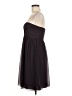 Bill Levkoff 100% Polyester Solid Black Cocktail Dress Size 8 - photo 5