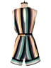 Speechless Color Block Teal Romper Size S - photo 2