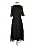 Ann Taylor Polka Dots Black Casual Dress Size 2 - photo 1