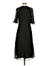 Ann Taylor Polka Dots Black Casual Dress Size 2 - photo 2