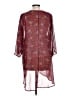 Lularoe 100% Polyester Burgundy Kimono Size L - photo 2